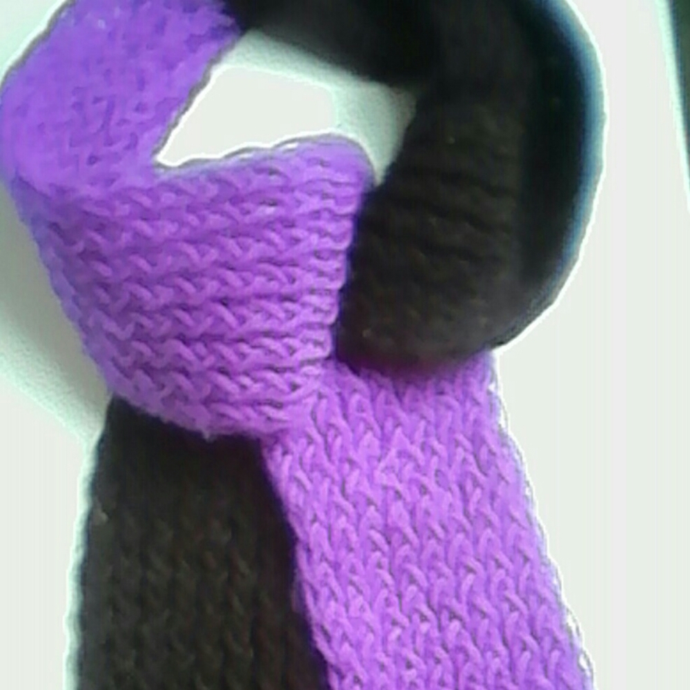 Hand Made  Knit Scarf